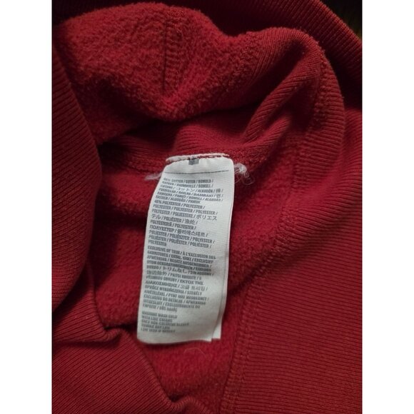 ABERCROMBIE & FITCH Womens Graphic Zip Hoodie Sweater Small Red A001184 - Picture 8 of 9